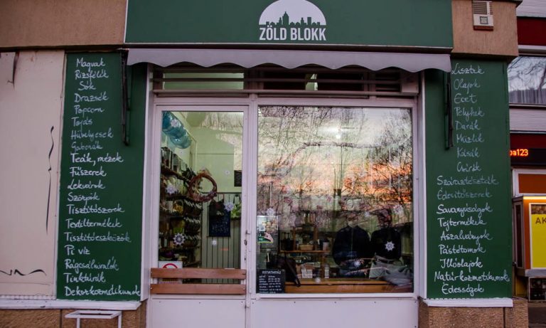 Zöld Blokk- Csomagolásmentes bolt a tudatos vásárlásért