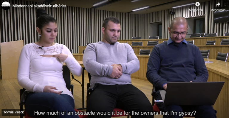 Pécsi romák mutatják be, hogy milyen hátrányok érik őket a származásuk miatt