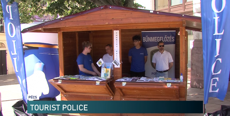 Ismét működik a pécsi Tourist Police