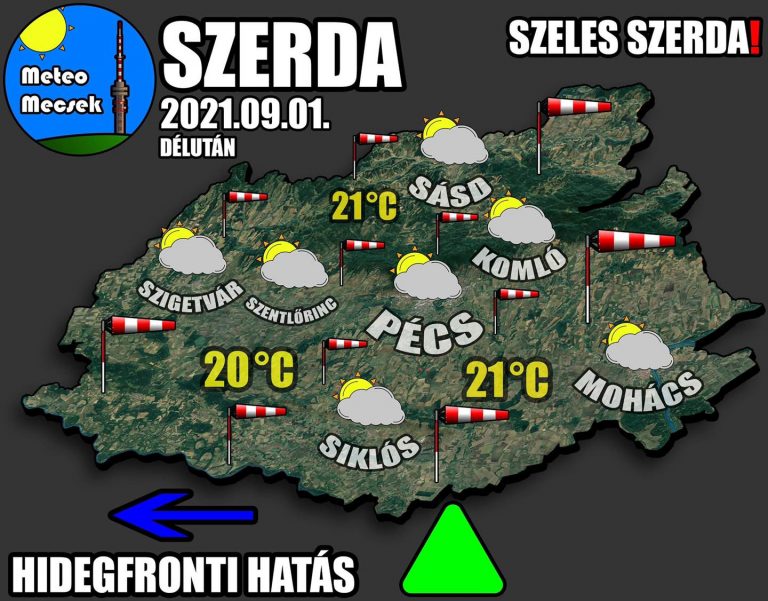 Megérkezett az ősz, vele együtt egy hidegfront