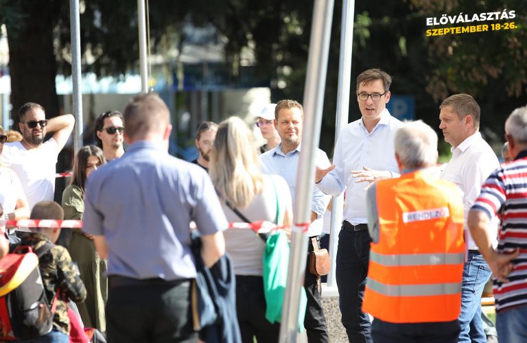 Karácsony Gergely Komlón és Pécsett járt