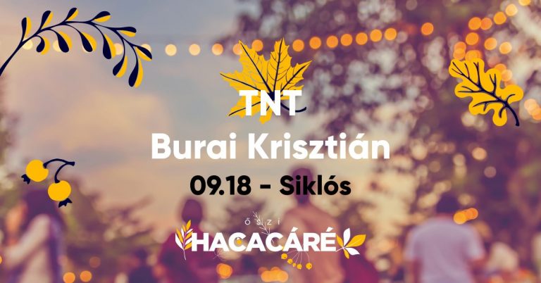 Ma Siklóson szól az Őszi Hacacáré