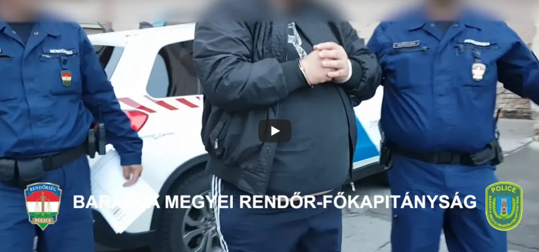 Videó: így kapták el a baranyai drogbandát, akik összesen 100 év börtönt kaphatnak