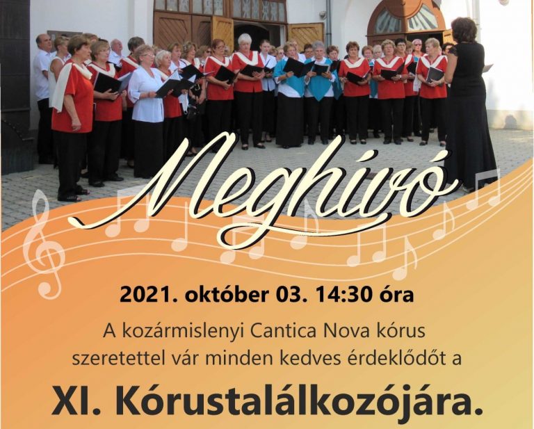 XI. Kórustalálkozó Kozármislenyben