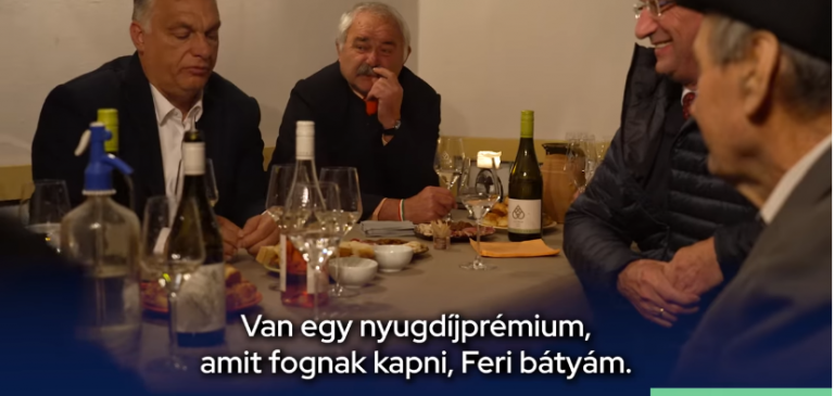 Orbán Viktor kocsmázott egyet