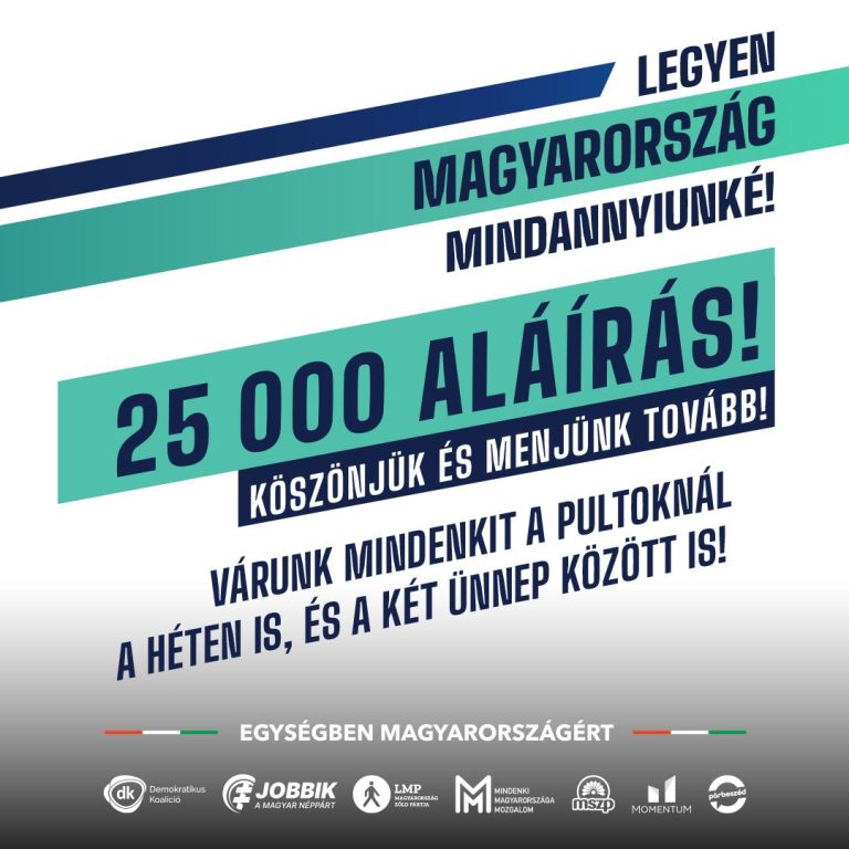 Ellenzék: a népszavazás egy újabb lépés a kormányváltás felé!