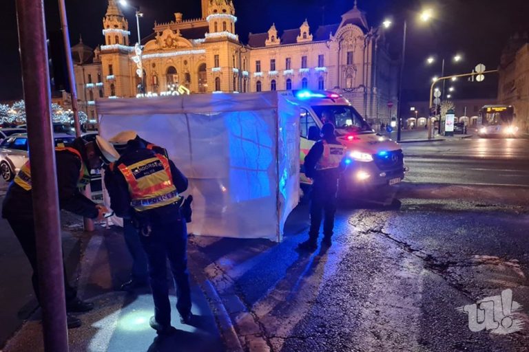 Busz gázolt gyalogost