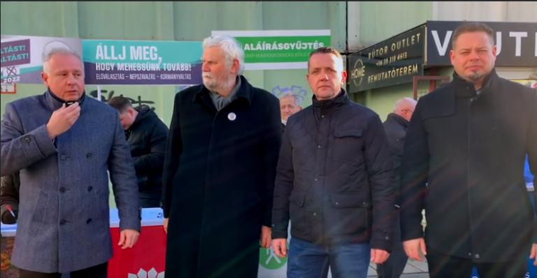 Közösen állt ki a népszavazás mellett a pécsi ellenzék