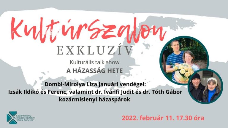 Kozármislenyben a Házasság hetére hangolódnak