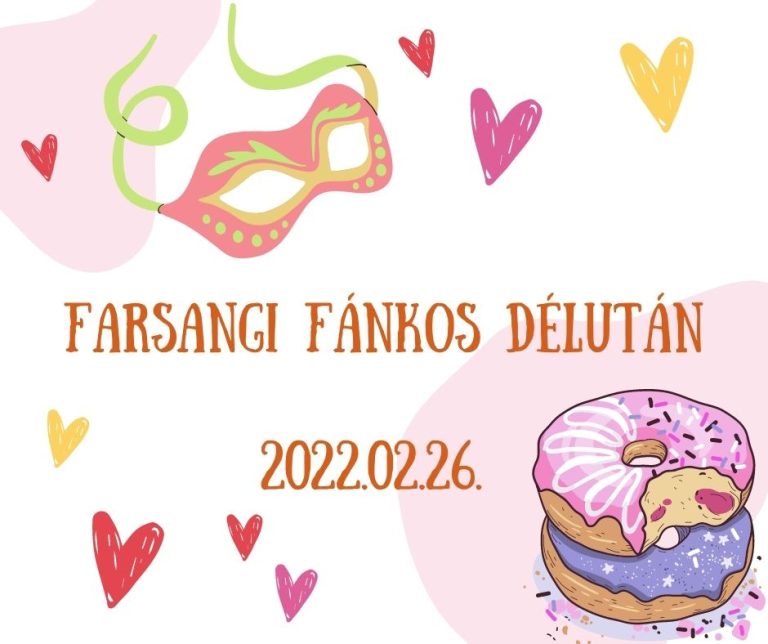 Farsangi Fánkos Délután Kozármislenyben