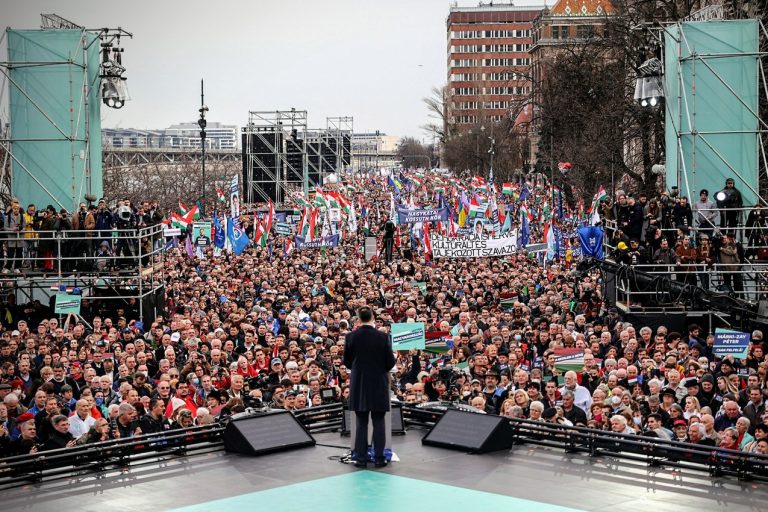 Galéria: ilyen volt az ellenzéki nagygyűlés