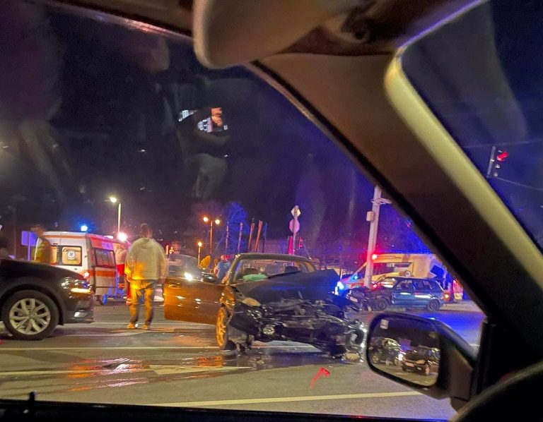 Csúnya baleset Pécsett