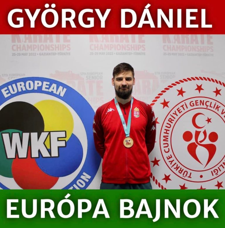 György Dániel aranyérmes