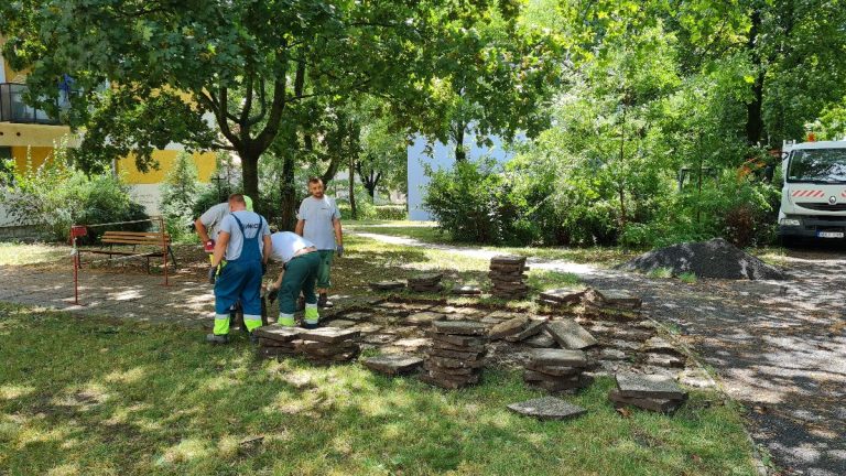 A Keller János tömb felújításával folytatódik a Pintér János Parkmegújítási Program