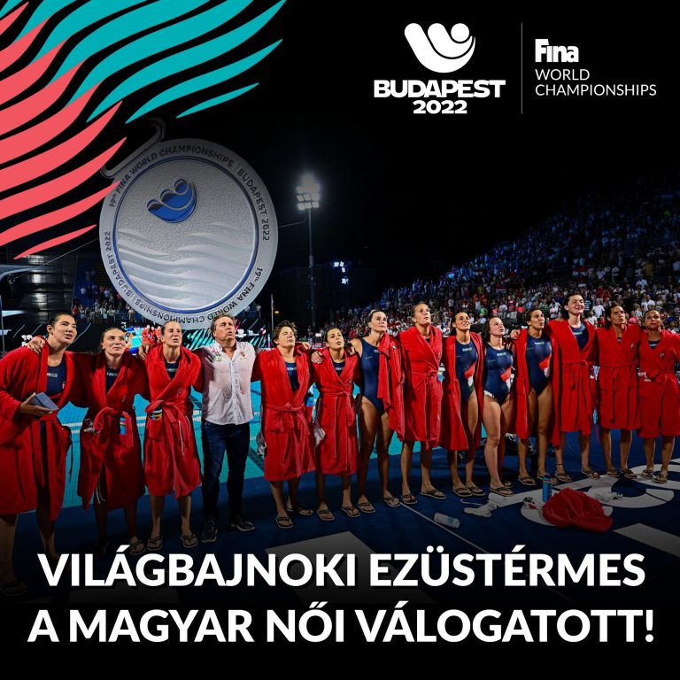 Ezüstérmes a női vízilabda-válogatott