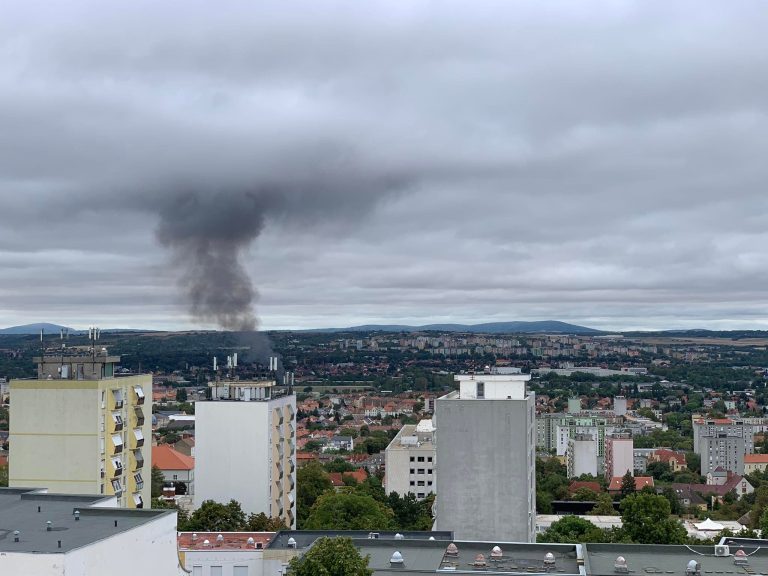 Breaking: Tűz van a Bőrgyárnál