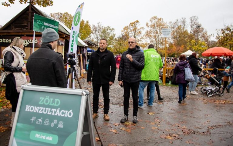 Zöld konzultáció a Pécsi Vásártéren