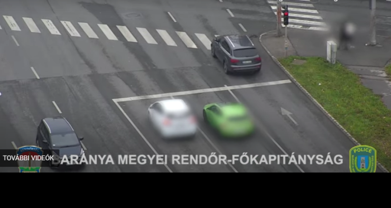 Drónokkal ellenőrzik a forgalmat Pécsett