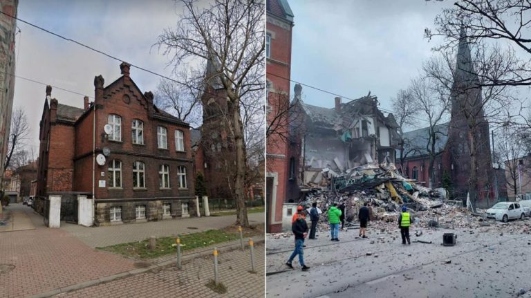 Gázrobbanás történt a sziléziai Katowicében egy evangélikus parókián