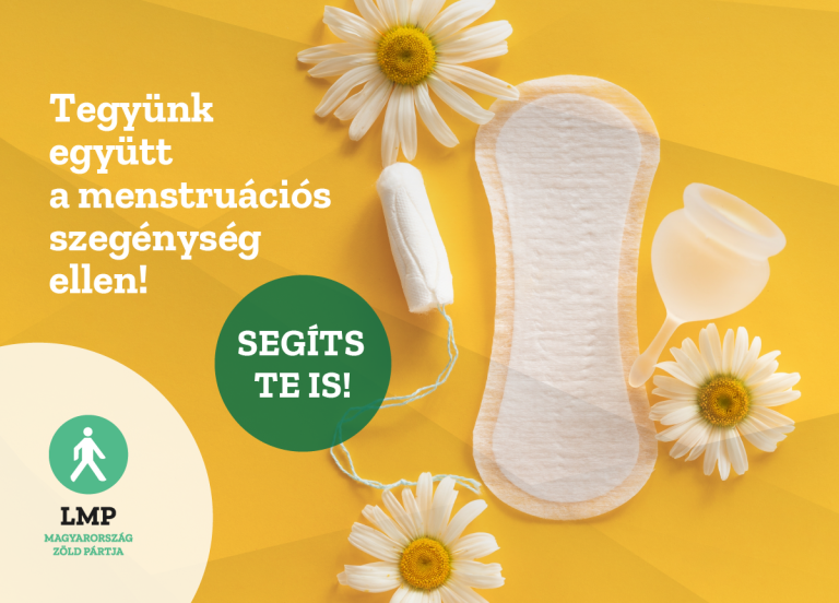 A menstruációs szegénység ügyében kezdett gyűjtést a pécsi LMP és a Mosolymanó Egyesület