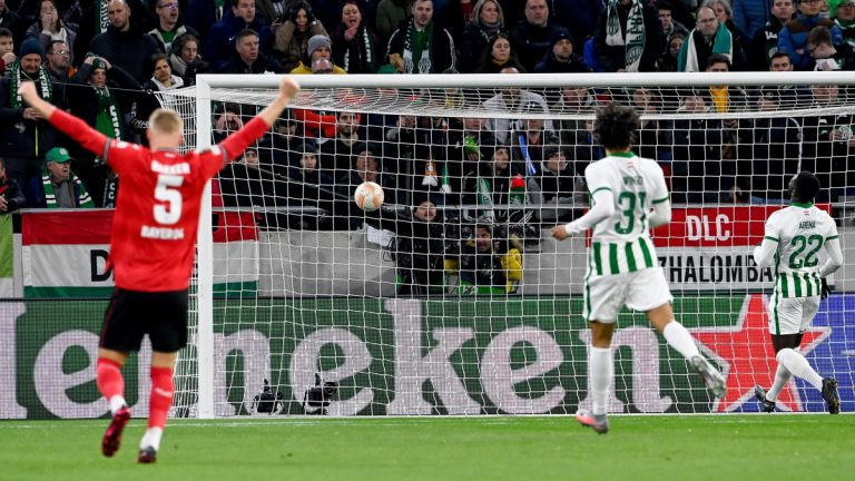A Leverkusen már túl nagy falat volt a Ferencvárosnak