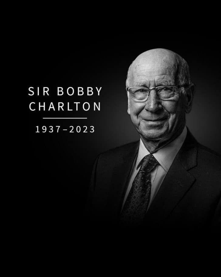 Elhunyt Bobby Charlton világbajnok focista