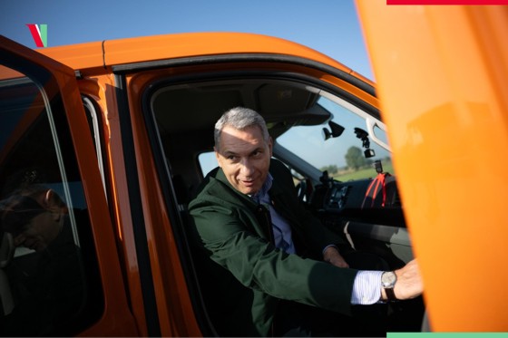 Lázár és Orbán közös autózása