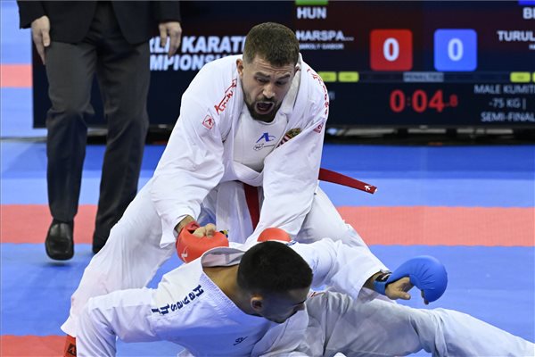 Karate-vb – Továbbjutott küzdelemben a magyar férficsapat