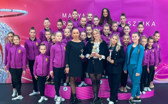 Legeredményesebb vidéki ritmikus gimnasztika egyesület a pécsi