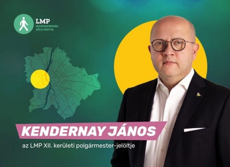 Az LMP Kendernay Jánost akarja indítani polgármesterjelöltként a XII. kerületben