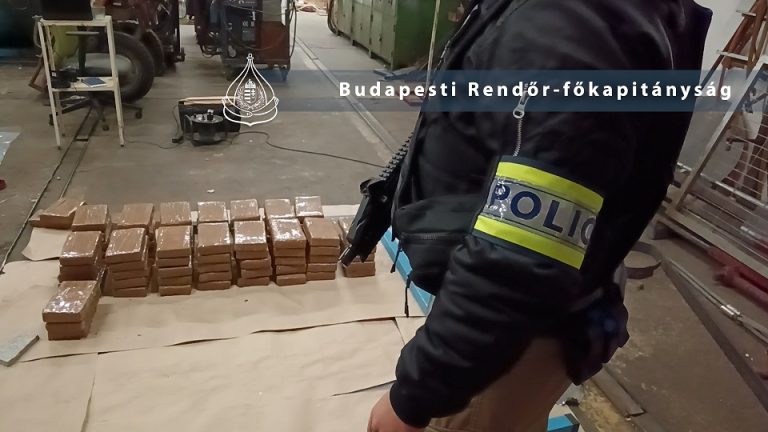 23 milliárd forint értékű kokaint foglaltak le a rendőrök Csepelen