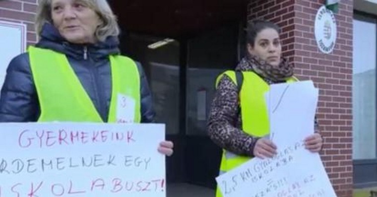 Napi 7 kilométert gyalogolnak hóban-fagyban a tiszavasvári gyerekek, hogy tanulhassanak