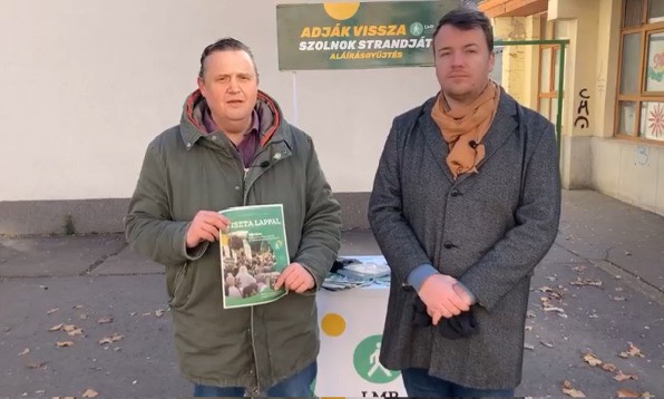 Szolnokon se pénz se strand, csak a Fidesz!