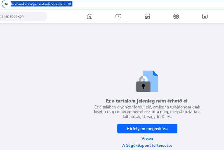 Ezért tiltottak le a Pécs Aktuál Facebook oldaláról