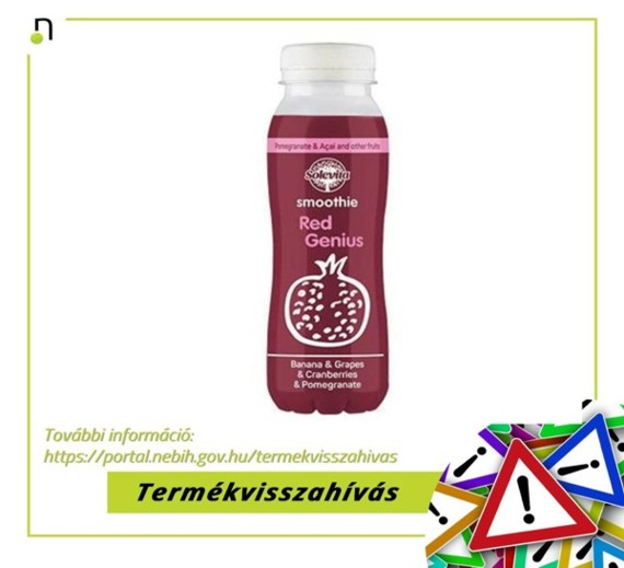Penészgombák miatt hívta vissza a Solevita smoothie italt a Lidl