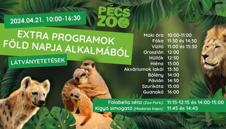 Föld napja a PécsZOO-ban