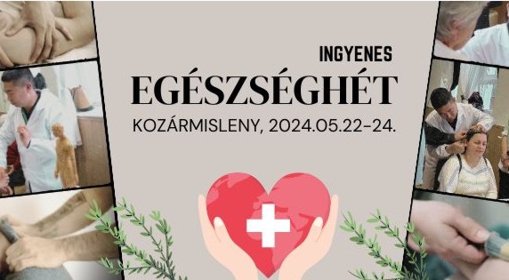 Május 22-24 között az egészségé a főszerep Kozármislenyben
