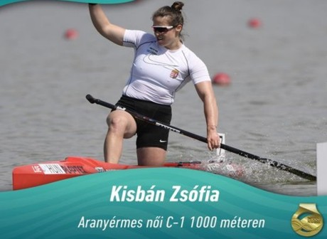 Két arany, egy ezüst, és két bronzérem a magyaroknak a kajak-kenu világkupán