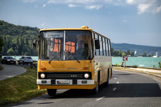Retró Ikarus 266-os nyitja a nyarat Keszthelyen