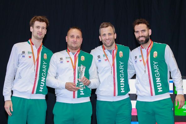 Bronzérmes a férfi kardcsapat Madridban a vívó világkupán