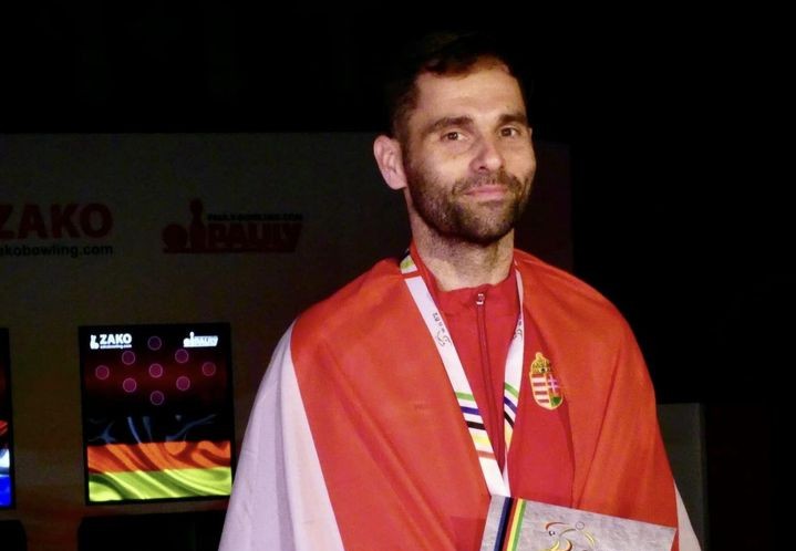 Zapletán Zsombor ezüstérmes a teke-vb-n