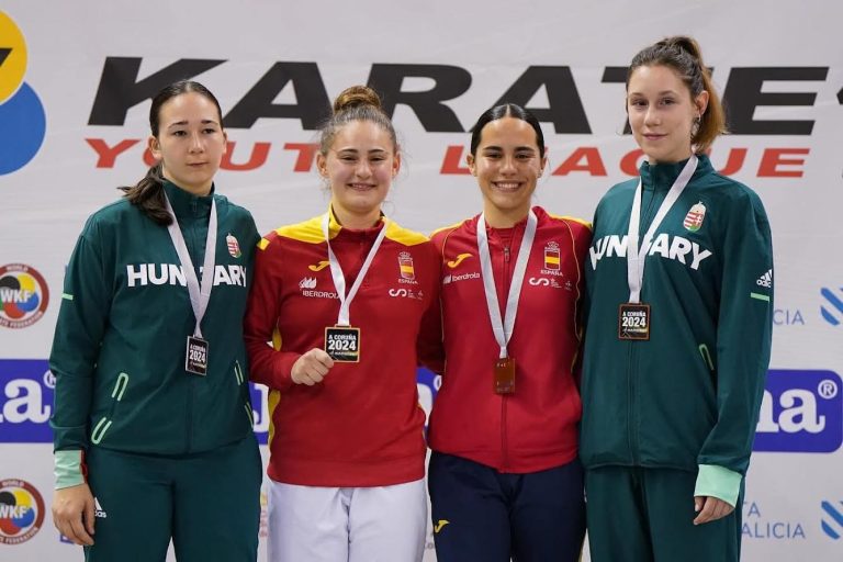 Egy ezüst és két bronz a spanyolországi ifjúsági karate-világkupán