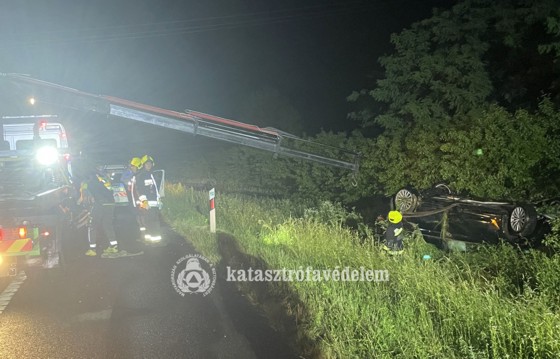 Baranyai tűzoltóknak az éjszakájuk sem volt nyugodt