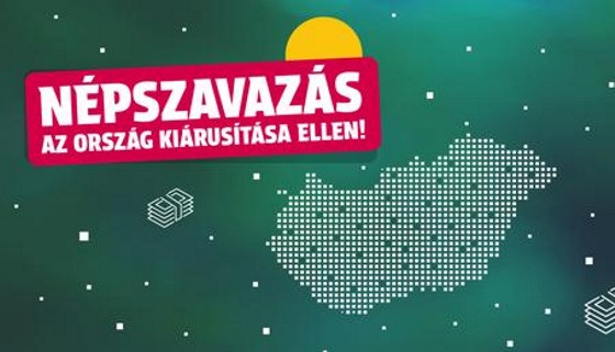 Népszavazás az ország kiárusítása ellen