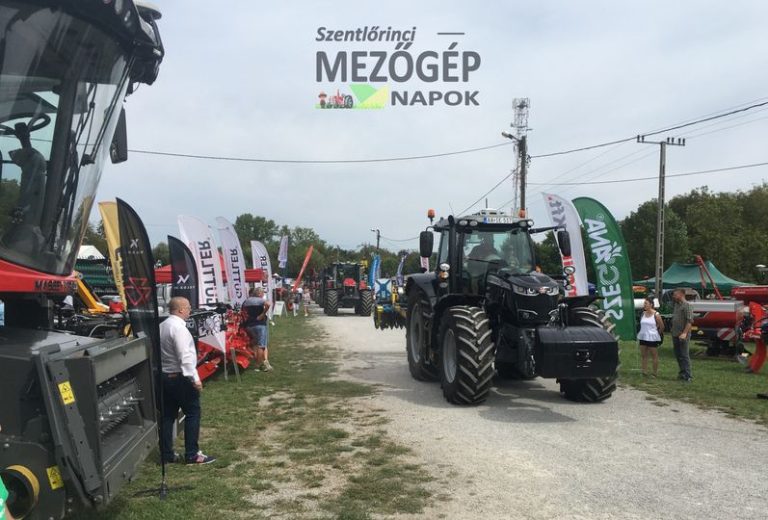 Augusztusban Szentlőrinci Mezőgépnapok