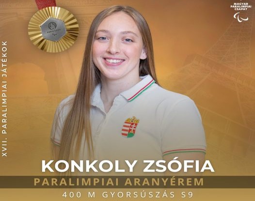 Konkoly Zsófia paralimpiai bajnok