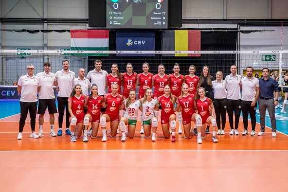 Bravúros magyar győzelem a belgák ellen a női röplabda Eb-selejtezőn