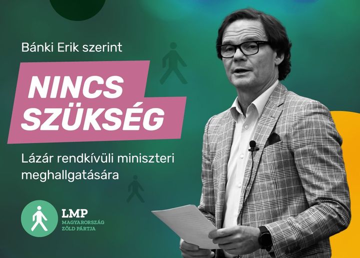 Csárdi Antal: „Felszólítom Bánki Eriket, hogy ne falazzon tovább Lázár János ámokfutásához”