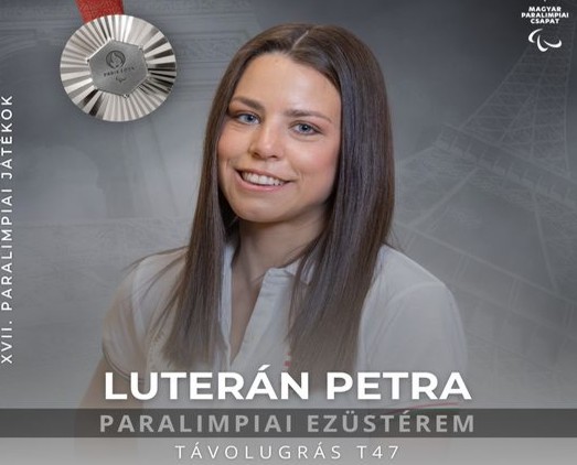 Luterán Petra ezüstérmes távolugrásban