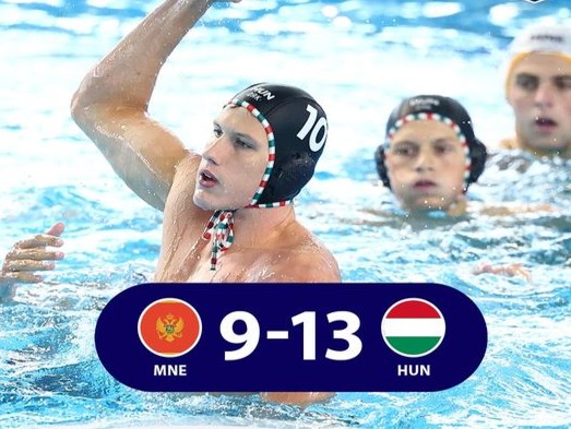 Minden negyedet verve vették az akadályt a magyar vízipólós fiúk